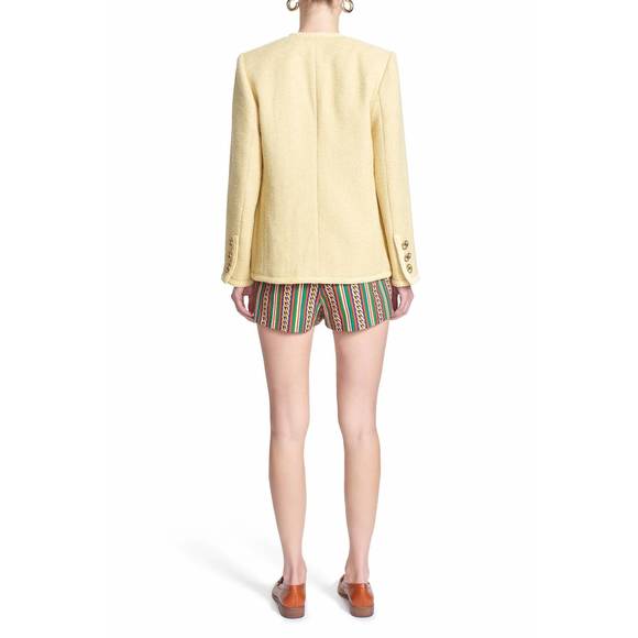 NEW COREY LYNN CALTER evelyn tweed jacket in bamboo - Picture 4 of 4